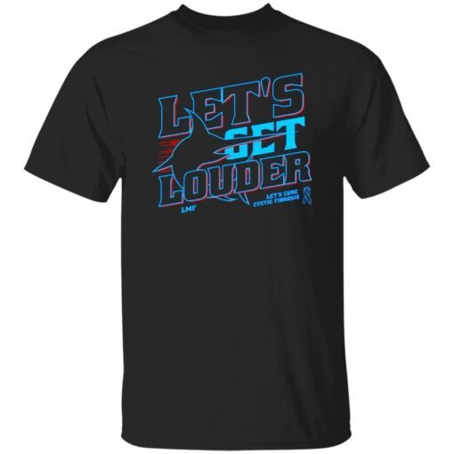 Let’s get louder miami baseball Tee shirt