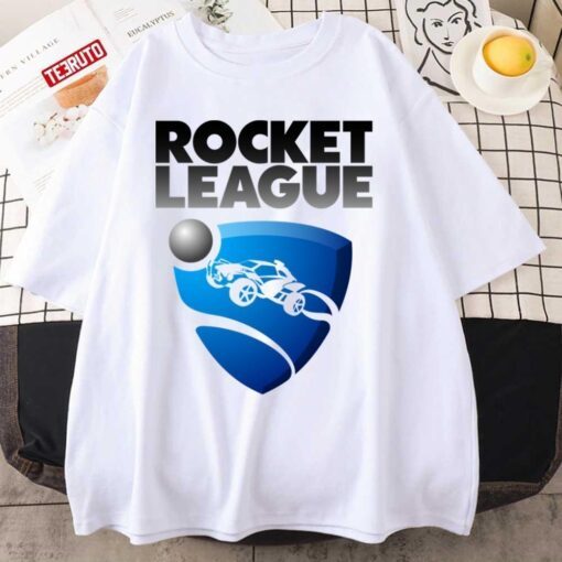 Logo Rocket League Text Tee shirt