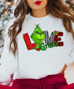 Love Grinch Merry Christmas Tee Shirt