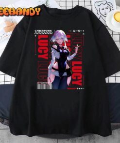 Lucy – Cyberpunk Anime Tee Shirt