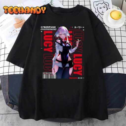 Lucy – Cyberpunk Anime Tee Shirt