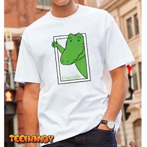 Lyle, Lyle, Crocodile Waving Croc Illustration Tee Shirt