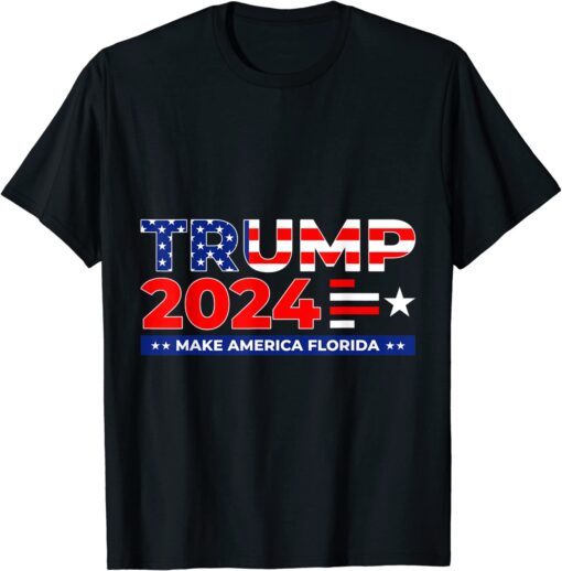 Make America Florida, DeSantis 2024 Election Tee Shirt