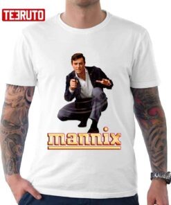 Mannix Retro Vintage 60s 70s Tribute Tee Shirt