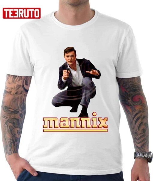 Mannix Retro Vintage 60s 70s Tribute Tee Shirt