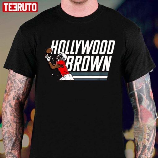 Marquise Brown Hollywood Brown Football Tee Shirt