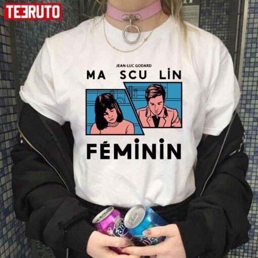 Masculin Féminin Jean-luc Godard Tee Shirt