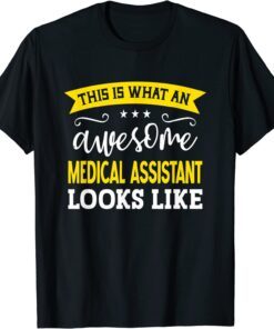 Medical Assistant Job Title Employee Medical Assistant Tee Shirt