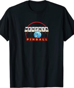 Memphis Pinball- The Drop Targets Tee Shirt