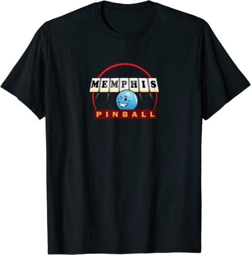 Memphis Pinball- The Drop Targets Tee Shirt