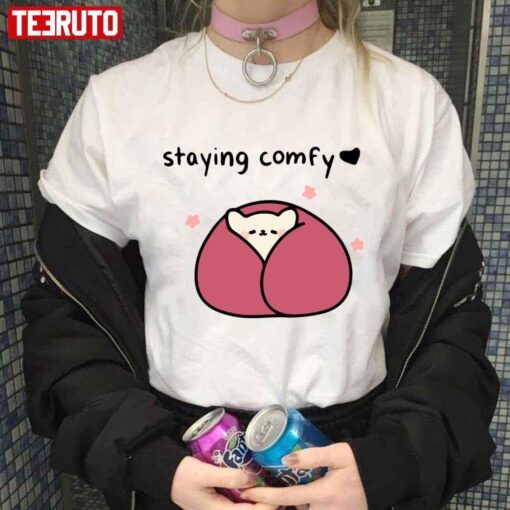 Meow Lilypichu Stay Comfy Tee Shirt