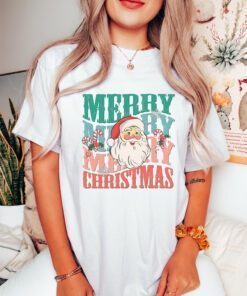 Merry Christmas Santa Tee Shirt