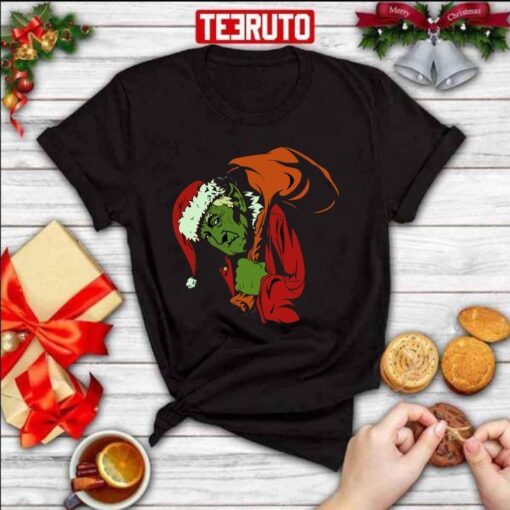 Merry Christmas Scrooged Santa Tee Shirt