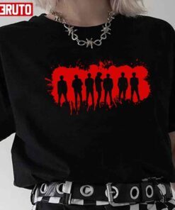 Mic Drop BTS Choreography Art Tee shirt