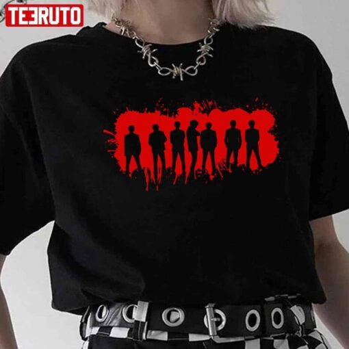 Mic Drop BTS Choreography Art Tee shirt