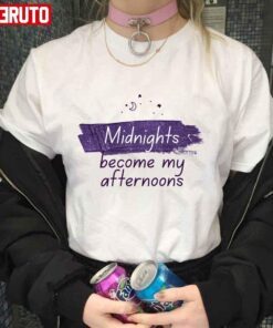 Midnights Become My Afternoons TS Swiftie Tee shirt