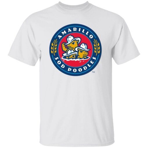 Milb Amarillo Sod Poodles Baseball Tee Shirt