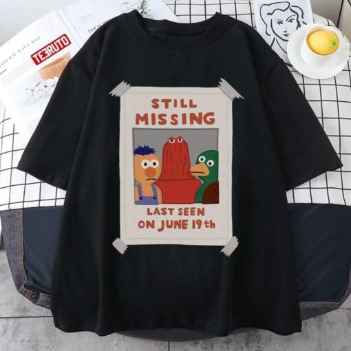 Missing Poster Don’t Hug Me I’m Scared Tee Shirt