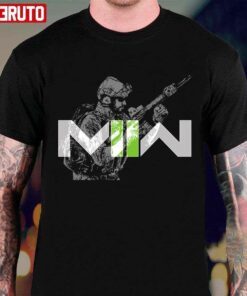 Modern Soldier Ready For Warfare 2 Game Tee shirt