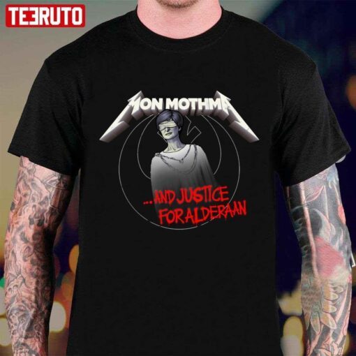 Mon Mothma And Justice For Alderaan Tee shirt