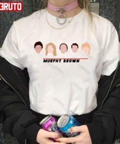 Murphy Brown Classic Minimalist Art Tee shirt