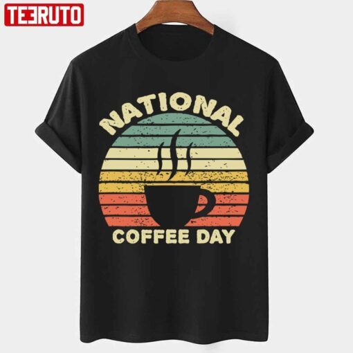 National Coffee Day Tee shirt