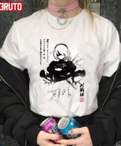 Nierautomata 2b Japan Ink Japan Style Tee Shirt