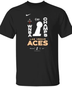 Nike youth 2022 wnba champions las vegas aces locker room Tee shirt