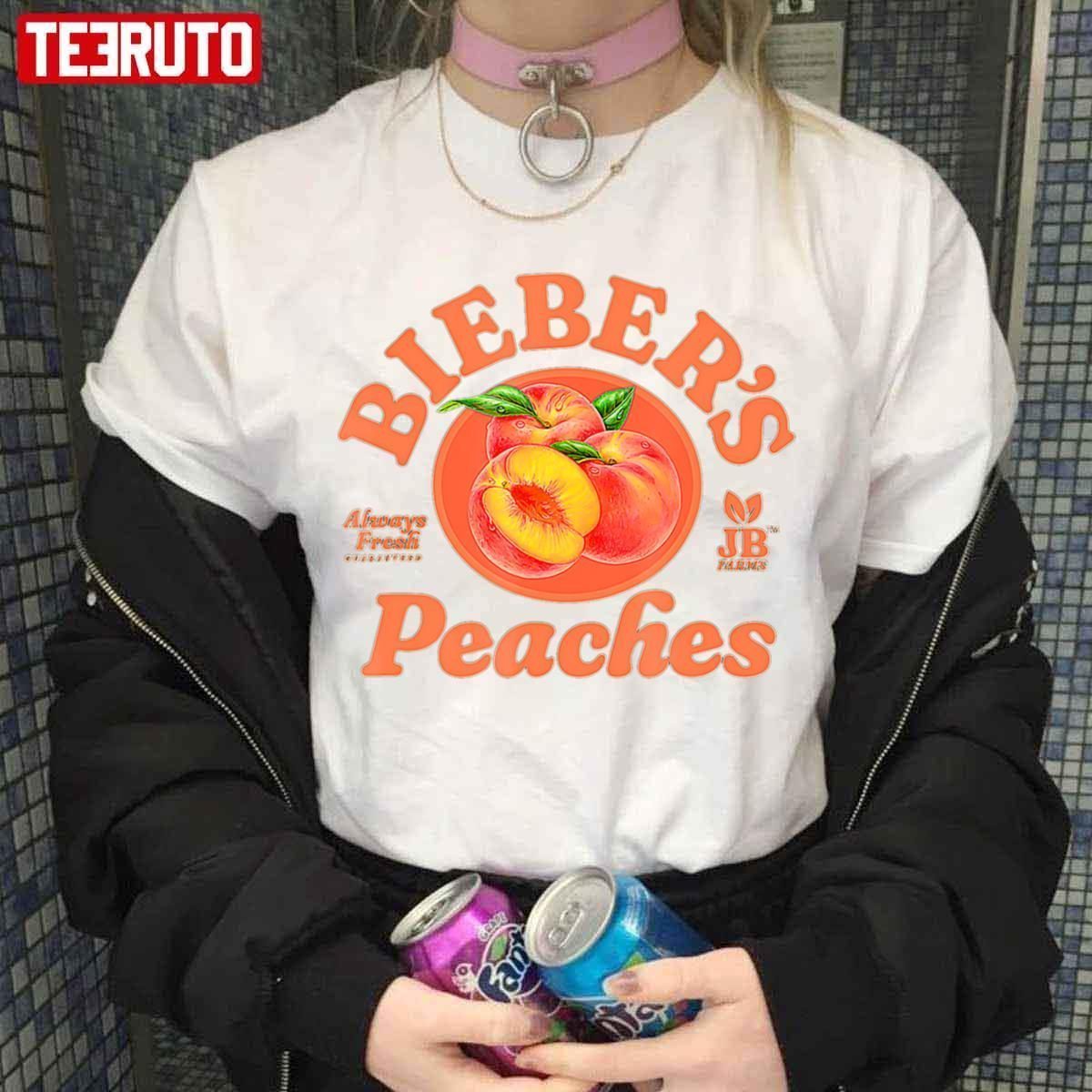 Official Bieber’s Peaches Justin Bierber Always Fresh Tee Shirt