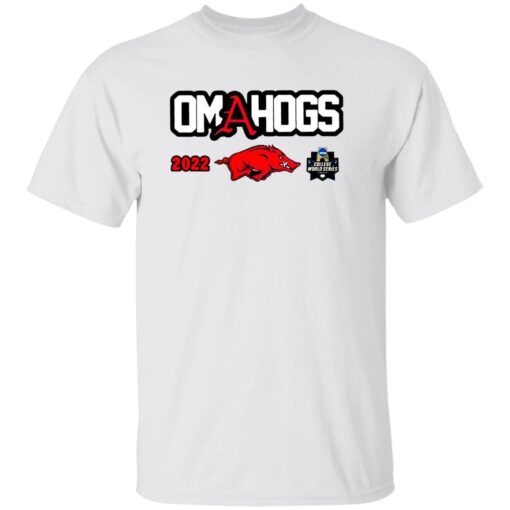 Omahogs Arkansas Razorbacks Baseball 2022 Tee Shirt