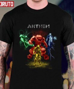 Online Game Anthem Paint Color Tee shirt