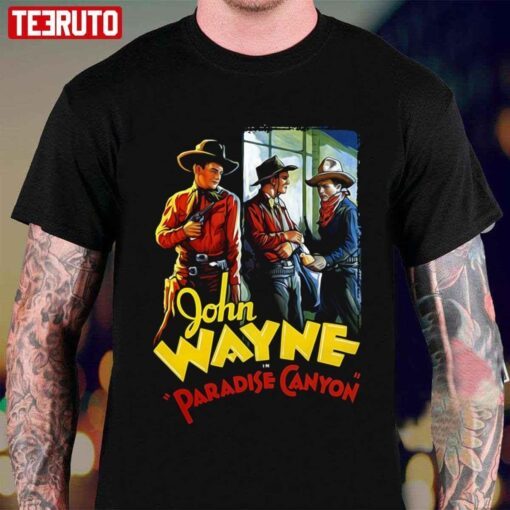 Paradise Canyon John Wayne Tee shirt