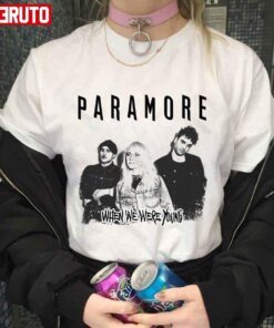 Paramore When We Are Young Line Up Tee shirt