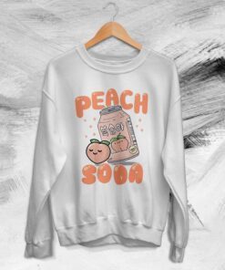 Peach Soda Graphic Kawaii Harajuku Streetwear Japanese Tee Shirt