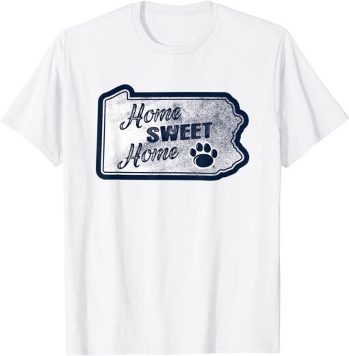 Penn State Nittany Lions Home Sweet Home Vintage Tee Shirt