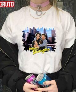 Perfect Strangers Larry Balki Retro Throwback Chicago Skyline Tribute Tee Shirt