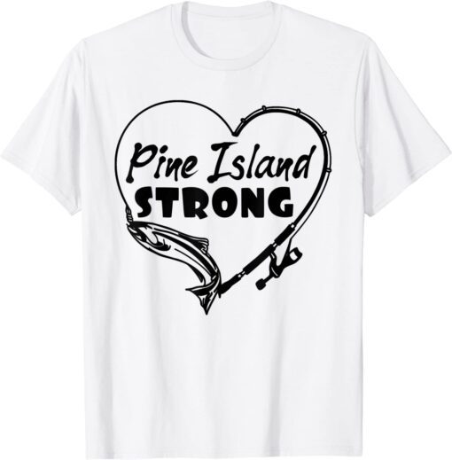 Pine Island Strong Heart Tee Shirt