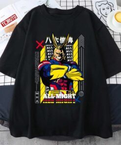 Plus Ultra Mha All Might My Hero Academia Tee shirt