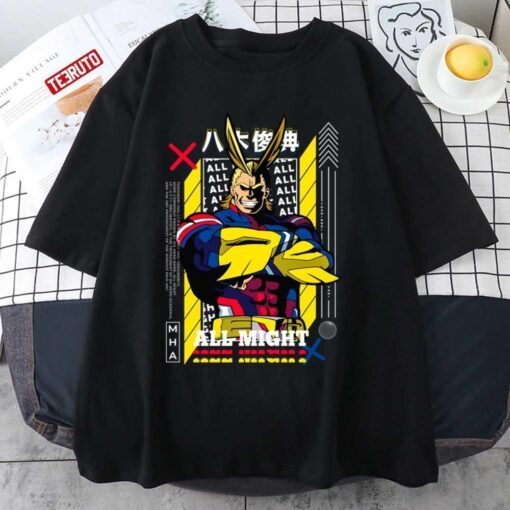 Plus Ultra Mha All Might My Hero Academia Tee shirt