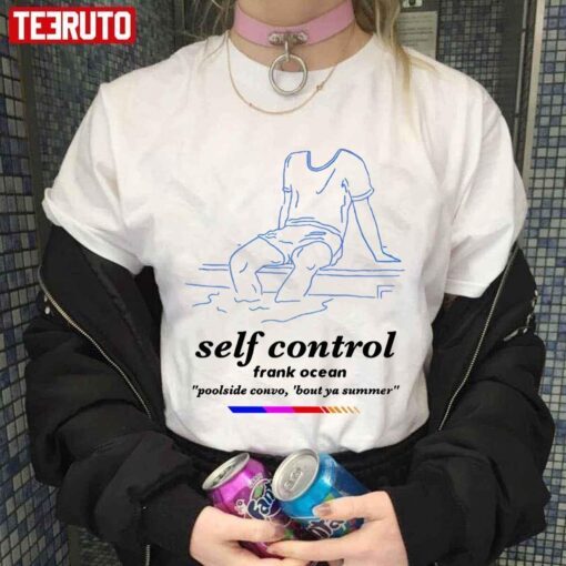 Poolside Convo Frank Ocean Blond Self Control T-shirt