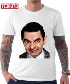 Portrait Of Mr. Bean Design Tee Shirt