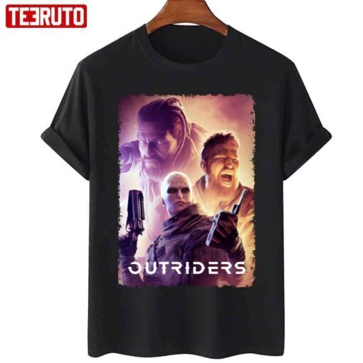 Poster Outriders Gaming Tee Shirt