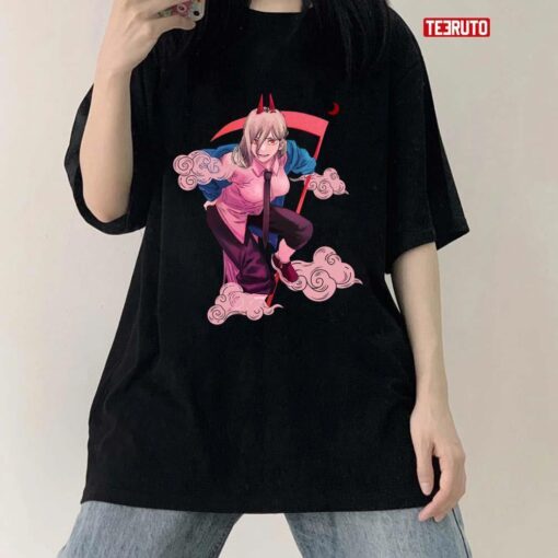 Power Devil Chainsaw Man Anime Fanart T-shirt