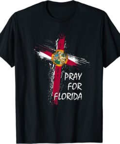 Pray For Florida Beach Stand With Florida Strong Tee Shirt