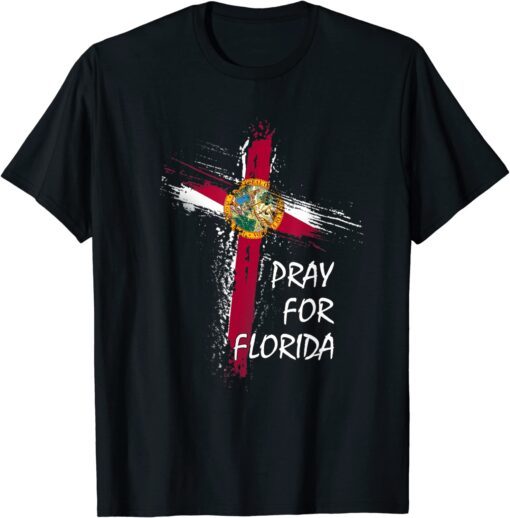 Pray For Florida Beach Stand With Florida Strong Tee Shirt