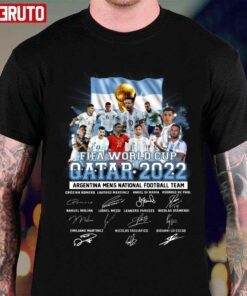 Proud Argentina Team Fifa World Cup Qatar 2022 Tee shirt