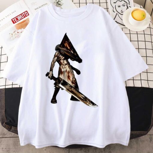 Pyramid Head Red Pyramid Thing Silent Hill Game Tee shirt