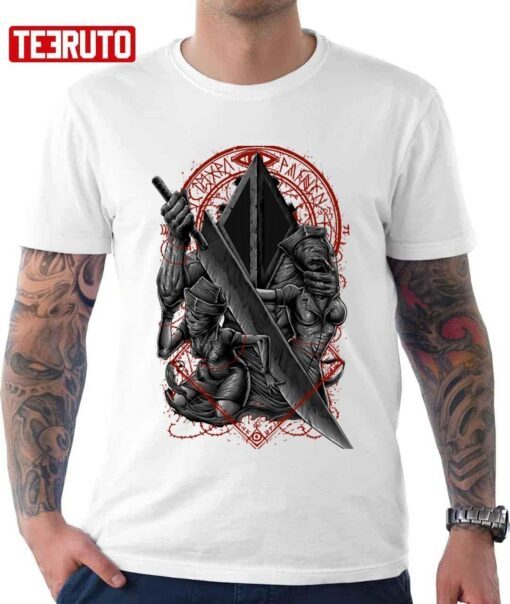 Pyramid Head Silent Hill Vintage Tee shirt