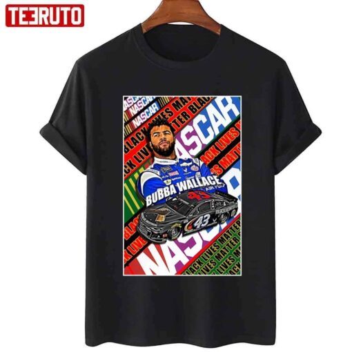 Racer Bubba Wallace Graphic Tee Shirt