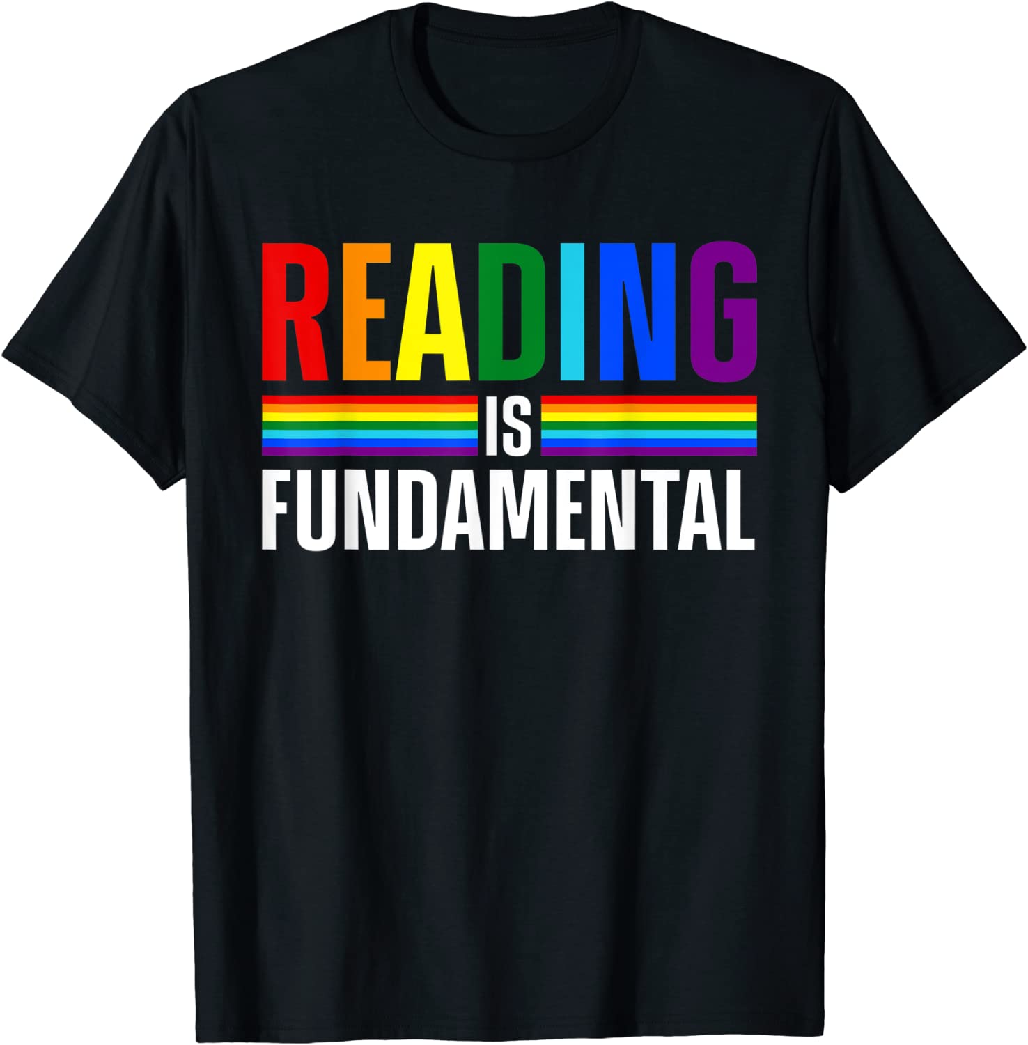 Reading Is Fundamental Tee Shirt - ShirtElephant Office